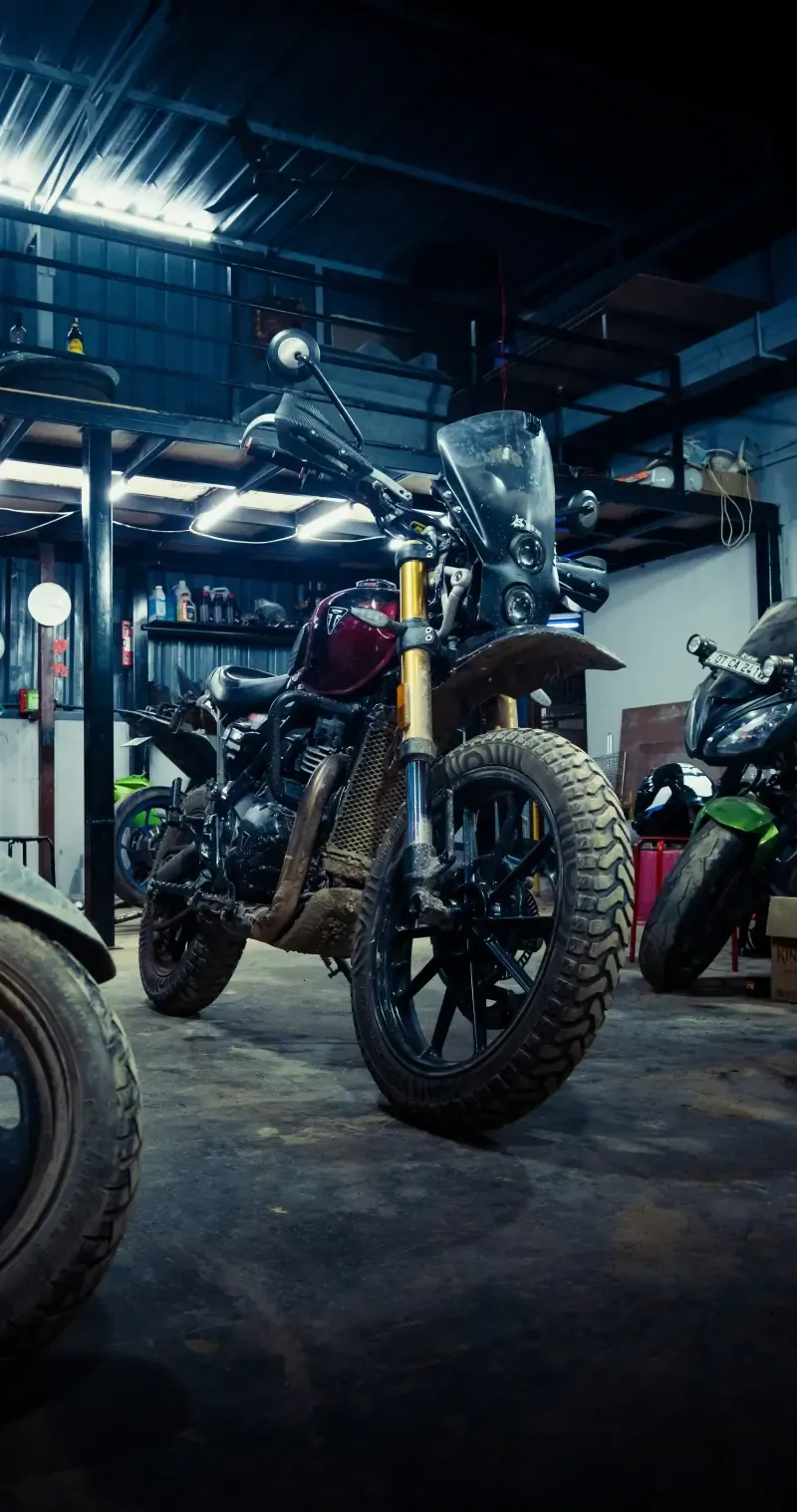 Custom motorcycle builds at LS Customs