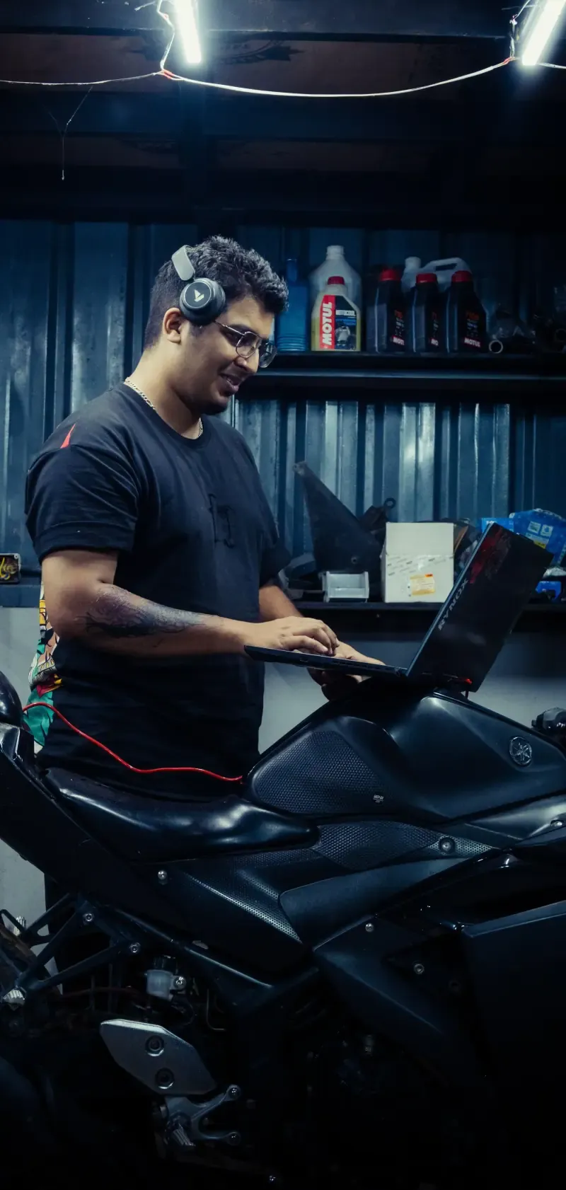 Motorcycle dyno tuning and ECU mapping at LS Customs