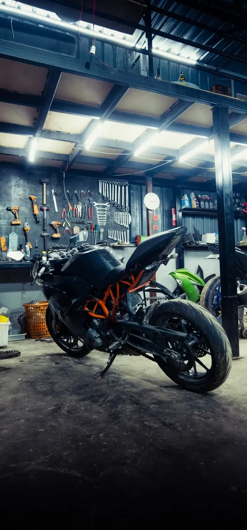 Performance parts at LS Customs